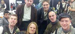 Dave and some of the gnarly Victorian Lads